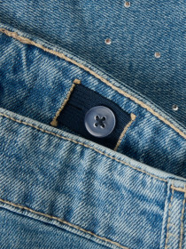 NAME IT Denim Shorts Rose Medium Blue Denim